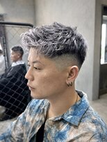 ジ オブスキュア(THE OBSCURE) シルバーメッシュ×フェード