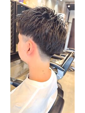 アグ ヘアー エリー 新富士店(Agu hair elly) メンズ定番スタイル アップバングショート！