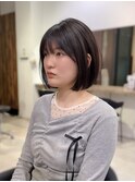 再現性抜群レイヤーボブ◎ ボブ/切りっぱなしボブ