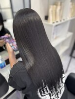 ラムシェール(LamChele) ブルーブラック×艶カラー×サブリミックトリートメント