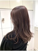 髪質改善カラー/大人女性/艶髪/大人ベージュ/イルミナカラー
