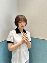 ロンド レイ 立川(Lond Ray) レイヤーボブ/ミルクティーベージュ/髪質改善/顔周り/立川