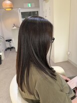 クレア(Klea)&nbsp;柔らか質感の上品ストレート♪#矢場町#大須#白髪ぼかし#髪質改善