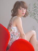 オジコ(ojiko)&nbsp;☆月曜営業☆ojiko.ゆるふわイノセントカラーでフェミニンボブ