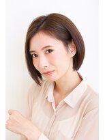 メルクマール(MERKMAL) ワンサイドストレートボブ