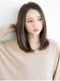 自然でツヤ感のある縮毛矯正はリリアンで♪
