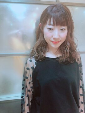 エイト ヘアサロン 渋谷本店(EIGHT) ウェーブミディアム