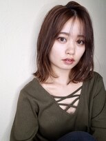 インデックスヘアソア(in'dex hair soar)&nbsp;自然体ヘア  /小顔/オリーブカラー／ハイライトカラー