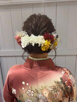 オット ドレス(Otto dress) 卒業式ヘアセット