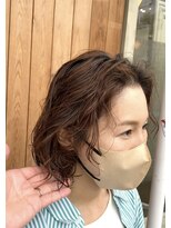 ラヌゴ(lanugo)&nbsp;クセ毛風パーマボブ