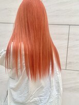 カリーナコークス 原宿 渋谷(Carina COKETH) ダブルカラー/インナーカラー/イヤリングカラー/オレンジ