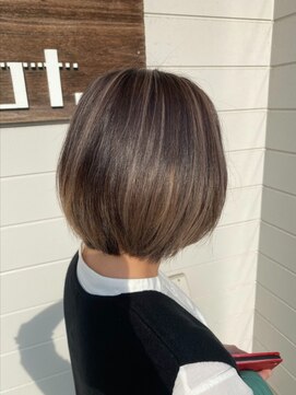 ヘアーメイク ドット(HairMakeDOT) ハイライト×白髪