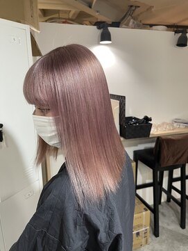 ラフ 難波店(LAFF) #ショコラアッシュ#ヘルシースタイル#ふんわりカール