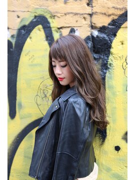 レム 仙台店(L.E.M) 《L.E.M 》マロンベージュロング/及川翔