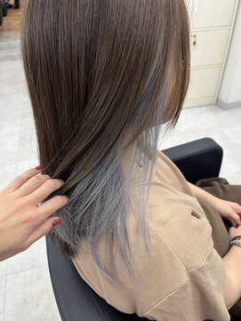 アオアクア バイ グルグル 小岩店(ao akua by GULGUL) .clear blue×inner color.