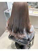 グレーベージュcolor×ブリーチ