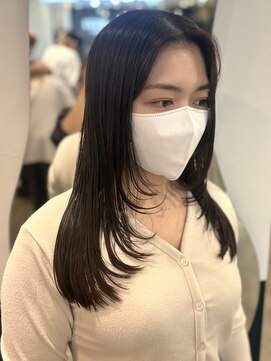 ヘアーブレイス(hair brace) 重ためレイヤー