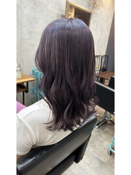 シルク(silk) ラベンダーカラー
