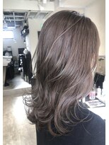 ロア インターナショナル 新宿店(LoA International)&nbsp;【LoA】ブリーチ無しラベンダーグレージュアッシュ