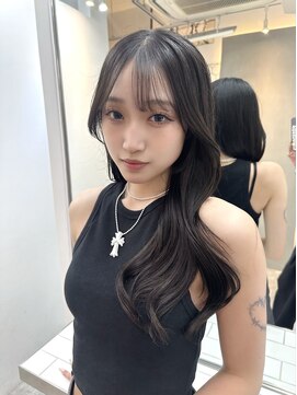 ヴィオットバイサロン(Viot by Salon) 前髪ありこなれミディイメチェンウェーブパーマアンブレラカラー