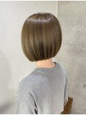 顎ラインボブ／【30代／40代／50代】
