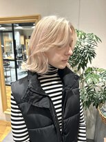 レックスヘアーインターナショナル(ReX HAIR INTERNATIONAL)&nbsp;【堂安稚菜】ハイライト×ボブ