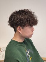 ニアウ 伊勢崎連取店(Niau)&nbsp;刈り上げマッシュ波巻きツイストスパイラルパーマ