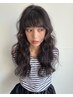 【我慢できない前髪に】前髪カット+巻き仕上げ [名駅/名古屋駅/縮毛矯正