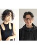 カット＋スタンダードパーマ＋保湿Tr￥13000→￥9000 メンズ可 /学芸大学/学大