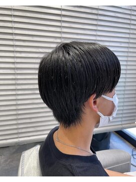イメージア 町田店(IMAGE A) 黒髪メンズマッシュスクールカット