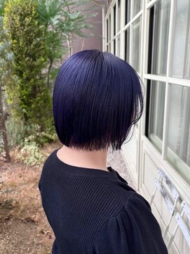 セットアップ 岡山北長瀬店(SET-UP) ラベンダーカラー/ブリーチカラー/韓国ボブ