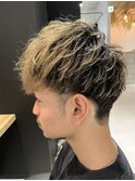 ハイトーン×ツーブロ