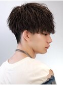 波巻きツイストスパイラルパーマMIX