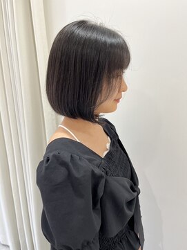 サボ(sabo) 韓国ヘア/顔まわり/韓国レイヤー/前髪カット/小顔/韓国風