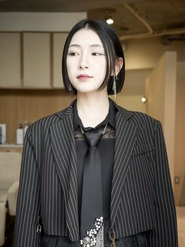 ネロ ヘアサロン ネイビー 渋谷(NERO HAIRSALON NAVY) 【田中春佳】ボブ　髪質改善トリートメント