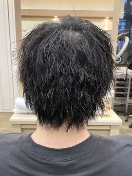 アルターリール(aL ter Rire) 韓国マッシュ/スパイキーショート/ブルーブラック[鎌取］中村