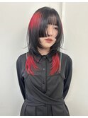 エンジェルリングカラー×レイヤーカット