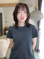 ファルファラ(farfara)&nbsp;【farfara】ミディアムレイヤー/ウルフ(問屋町テラス)大島結衣