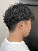 スパイラルパーマ/ツーブロック