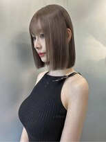 ペレ アネックス 大阪梅田茶屋町店(PELE ANNEX)&nbsp;ミディアムヘア/暗めカラー/グランマッシュ/梅田