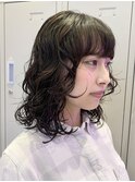 【ツネカワ】くせ毛風ニュアンスパーマ