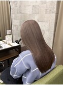 髪質改善×質感再整×ミルクティーベージュ×艶髪