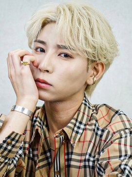 MEN'S HAIR BLEACHi 四日市店【メンズ ヘア ブリーチ】 《BLEACHi》フェザーショート【numberA.×BLEACHi】