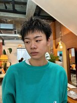 エディ(Edy) メンズスパイキーショートスパイキーボックスショート眉毛カット