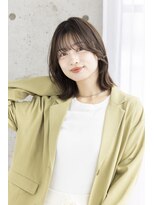 トティア 堀江(Totia) 【Totia堀江】ミディアムボブ/アッシュブラウン