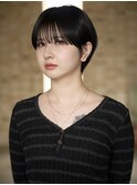 大人可愛い/ショートヘア/20代30代40代50代/くびれショート/王道