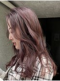 ブリーチなし春カラーボルドーピンクブラウンラベンダーベージュ
