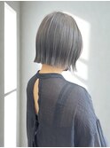 レイヤーボブ/グレージュ/ダブルカラー[横浜駅]