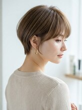 ソーエン バイ ヘッドライト 横須賀中央(soen by HEADLIGHT) ☆まとまり重視♪上品ショートボブ 30代40代50代60代