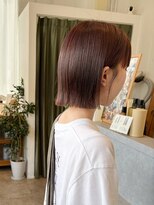 ボー ピープ 茨木(Bo peep) ナチュラルなストレートパーマに柔らかBob♪tochi